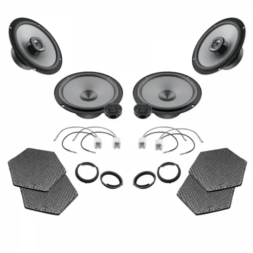 Pachet difuzoare auto Hertz Uno dedicat Dacia Logan 3 (2020-Prezent)