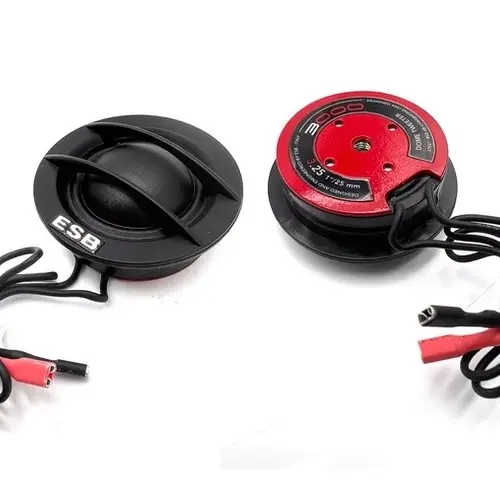 Tweetere auto ESB 3000 3.25 set componente, 25mm, 80W RMS, 4Ω, set 2 tweetere