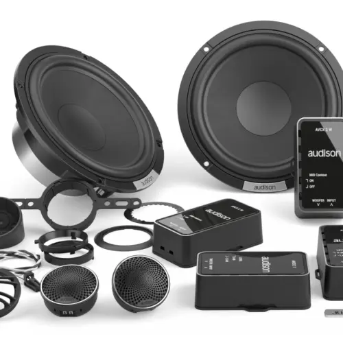 Difuzoare auto Audison VOCE II AVK 6 S II set sistem 2 căi, 165mm, 125 W RMS, 4Ω, set 4 difuzoare + accesorii