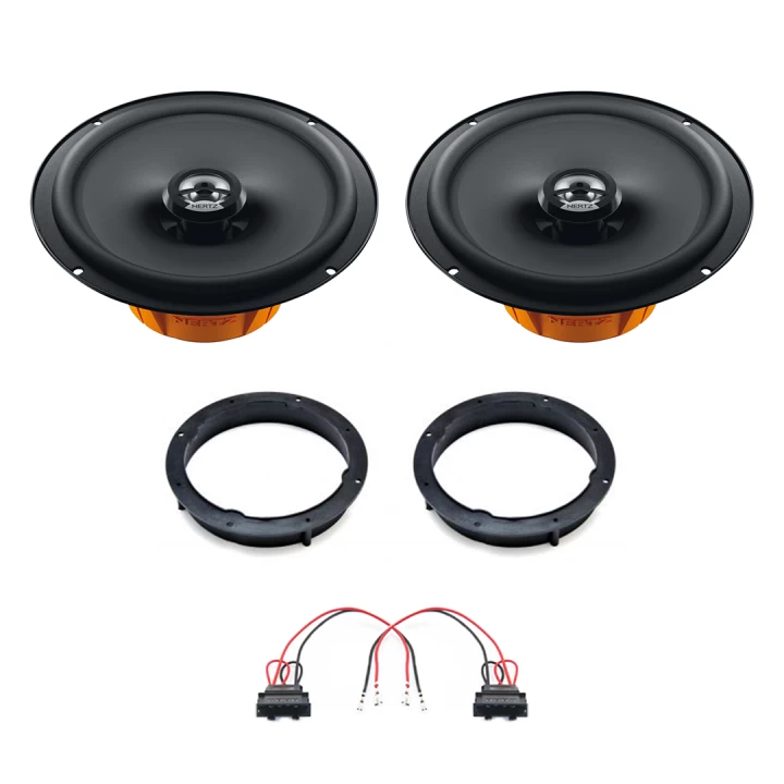 Pachet difuzoare auto Hertz Dieci dedicat usi spate Volkswagen Beetle 2011-2018