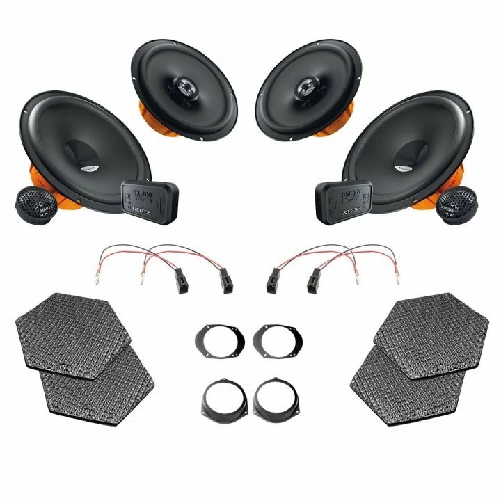 Pachet difuzoare auto Hertz Dieci dedicat Fiat Tipo (2017 - 2022)