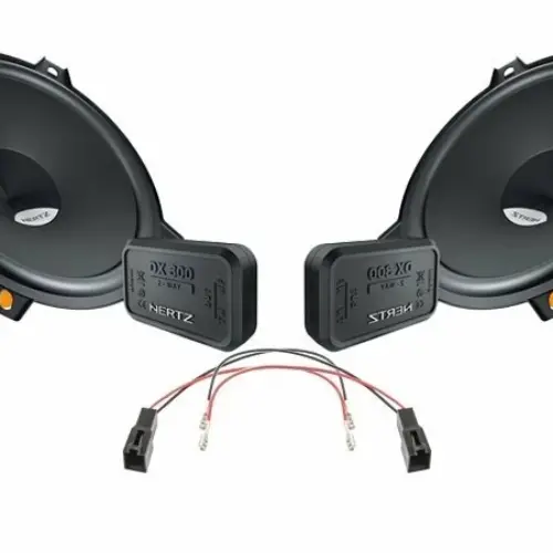 Pachet difuzoare Hertz Dieci dedicate usi fata Dacia Duster 1 (2010 – 2017)