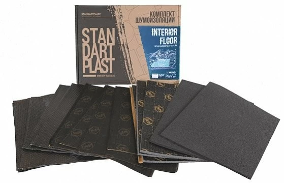 Kit de insonorizare STP dedicat PODEA fata - 3 Straturi Vibro Fono Termo