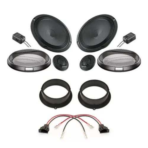 Pachet difuzoare auto Audison Prima dedicat usi spate Audi A4 2007-2015, RMS 100 W