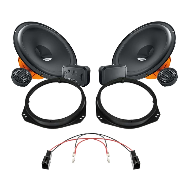 Pachet difuzoare auto Hertz Dieci dedicat usi fata Alfa Romeo Giulietta