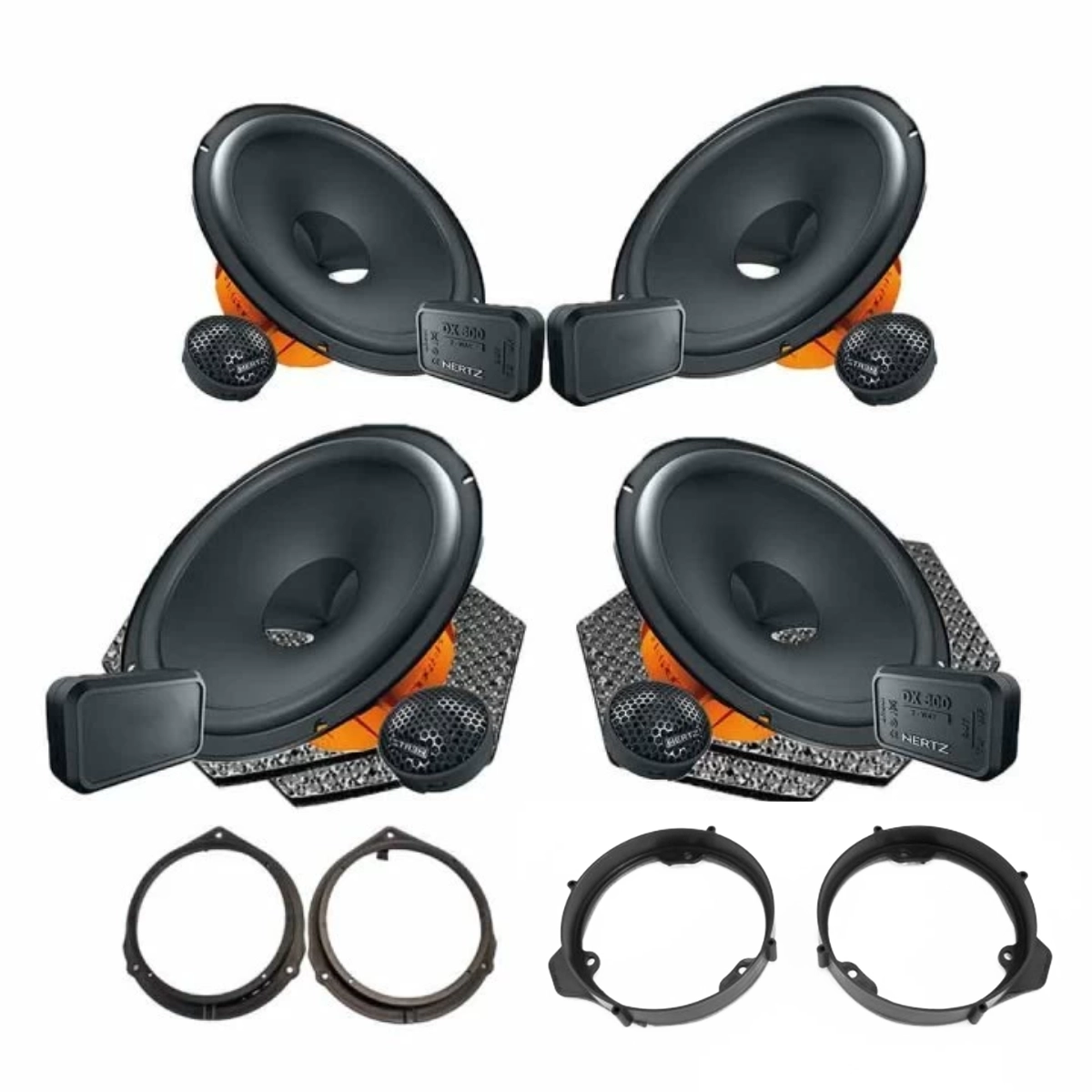 Pachet difuzoare auto Hertz Dieci dedicat Mercedes E Class 2009-2016