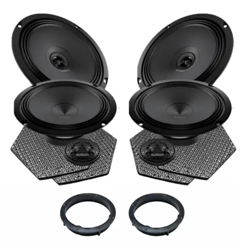 Pachet difuzoare auto Audison Prima dedicat Skoda Rapid 2012-, RMS 100W
