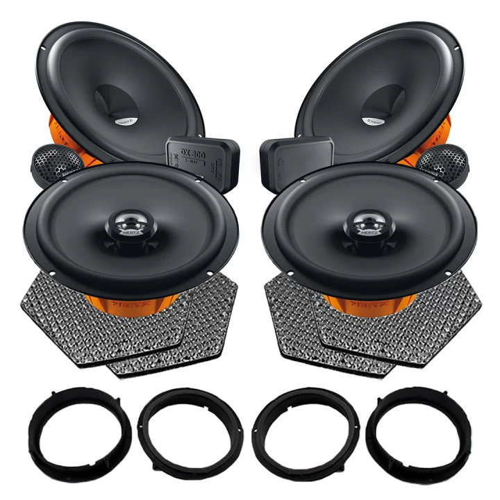 Pachet difuzoare auto Hertz Dieci dedicat Volkswagen Taygo 2021-