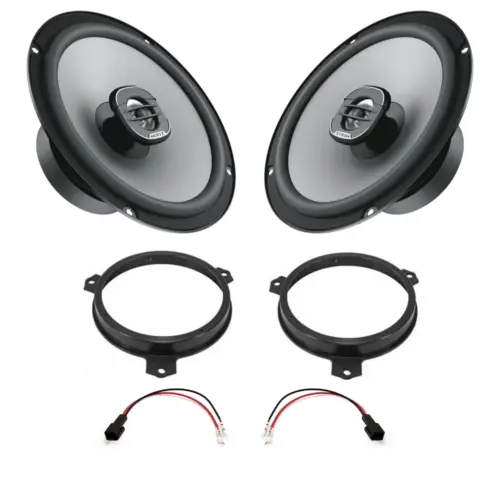 Pachet difuzoare auto usi Spate Toyota Yaris 2021-2023 Hertz Uno 55 W