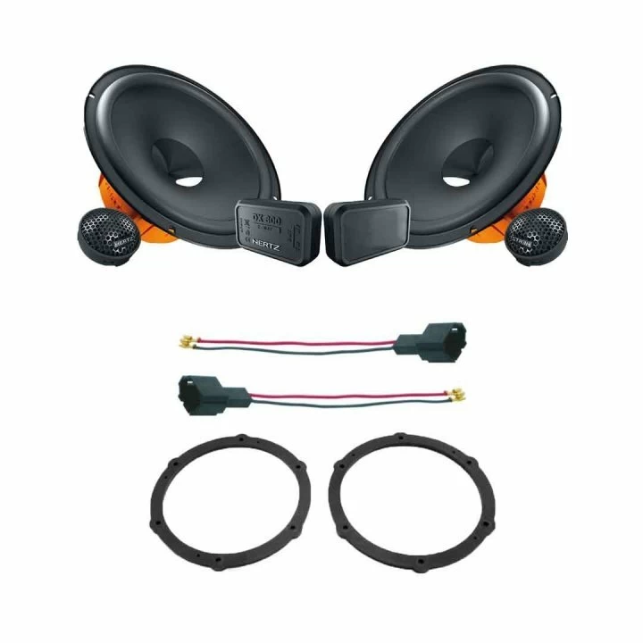 Pachet difuzoare auto Hertz Dieci dedicat usi spate Opel Corsa F 2019-