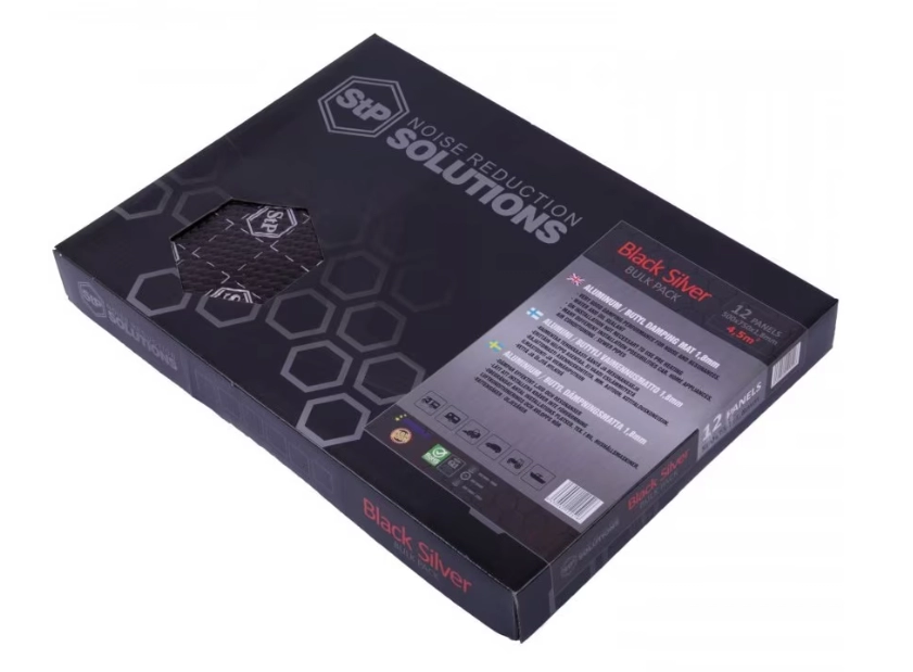 Insonorizant auto Premium STP Black Silver