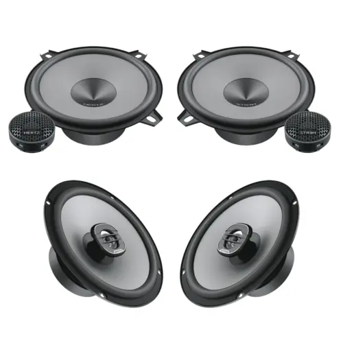 Pachet difuzoare auto Audi A4 B5 1995-2001 Hertz Uno 75 W