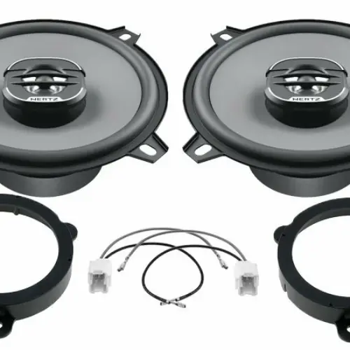 Pachet difuzoare Hertz Uno dedicate usi spate Dacia Logan, Sandero, Lodgy (2012 – 2019)