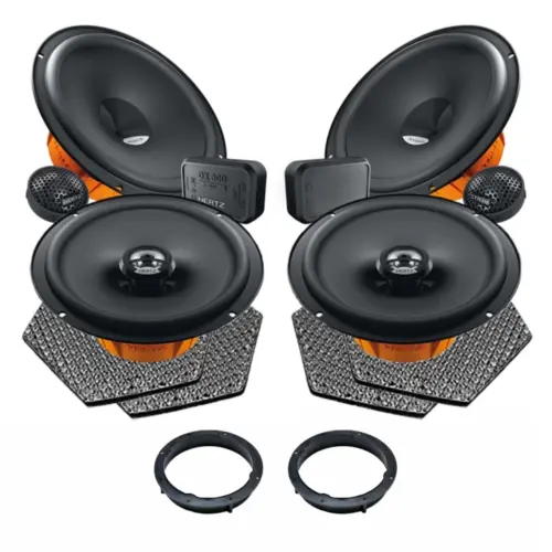 Pachet difuzoare auto Hertz Dieci dedicat Skoda Rapid 2012-, RMS 80W