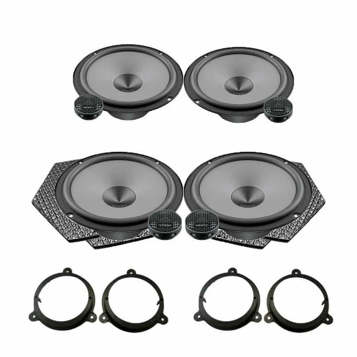 Pachet difuzoare auto Hertz Uno dedicat Renault Talisman 2016-