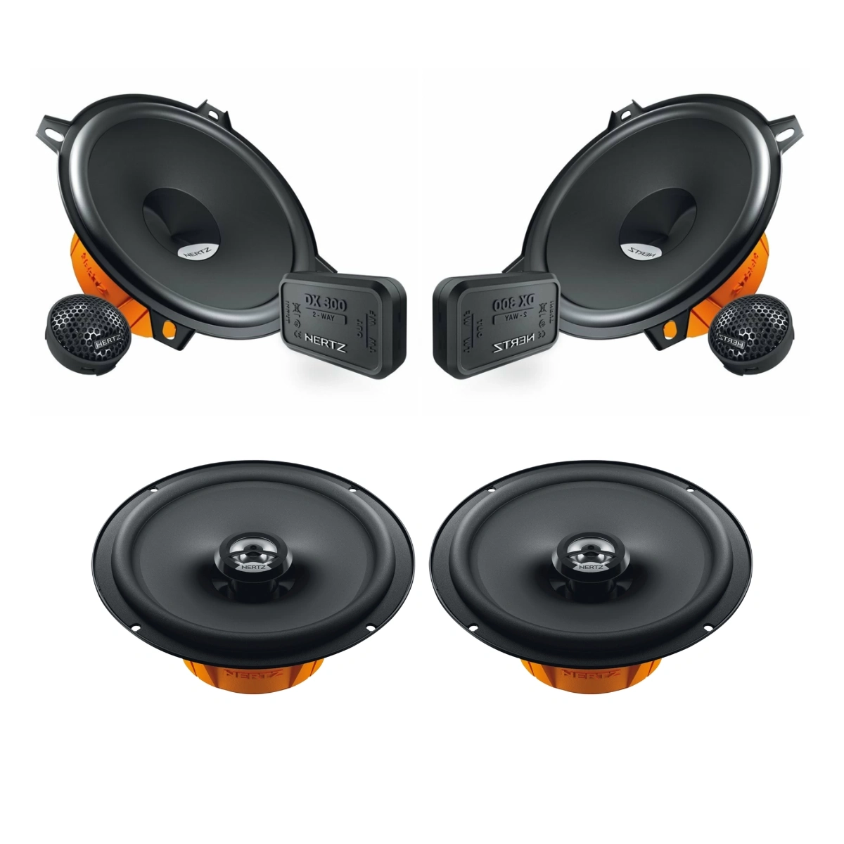 Pachet difuzoare auto Audi A4 B5 1995-2001 Hertz Dieci 80 W