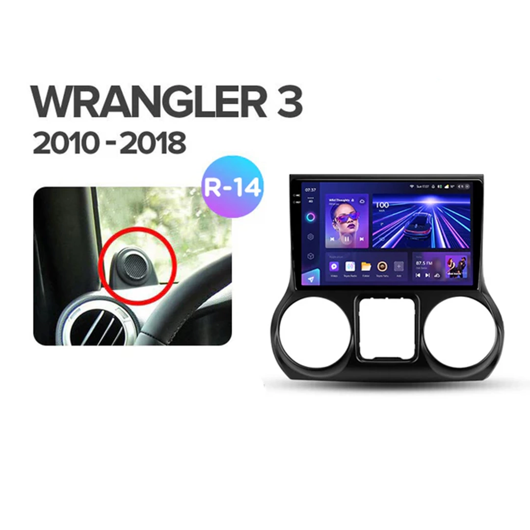 Navigatie Auto Teyes CC3L Jeep Wrangler 3 2010-2018 4+64GB 10.2" IPS Octa-core 1.6Ghz, Android 4G Bluetooth 5.1 DSP - Varianta B - imagine 7