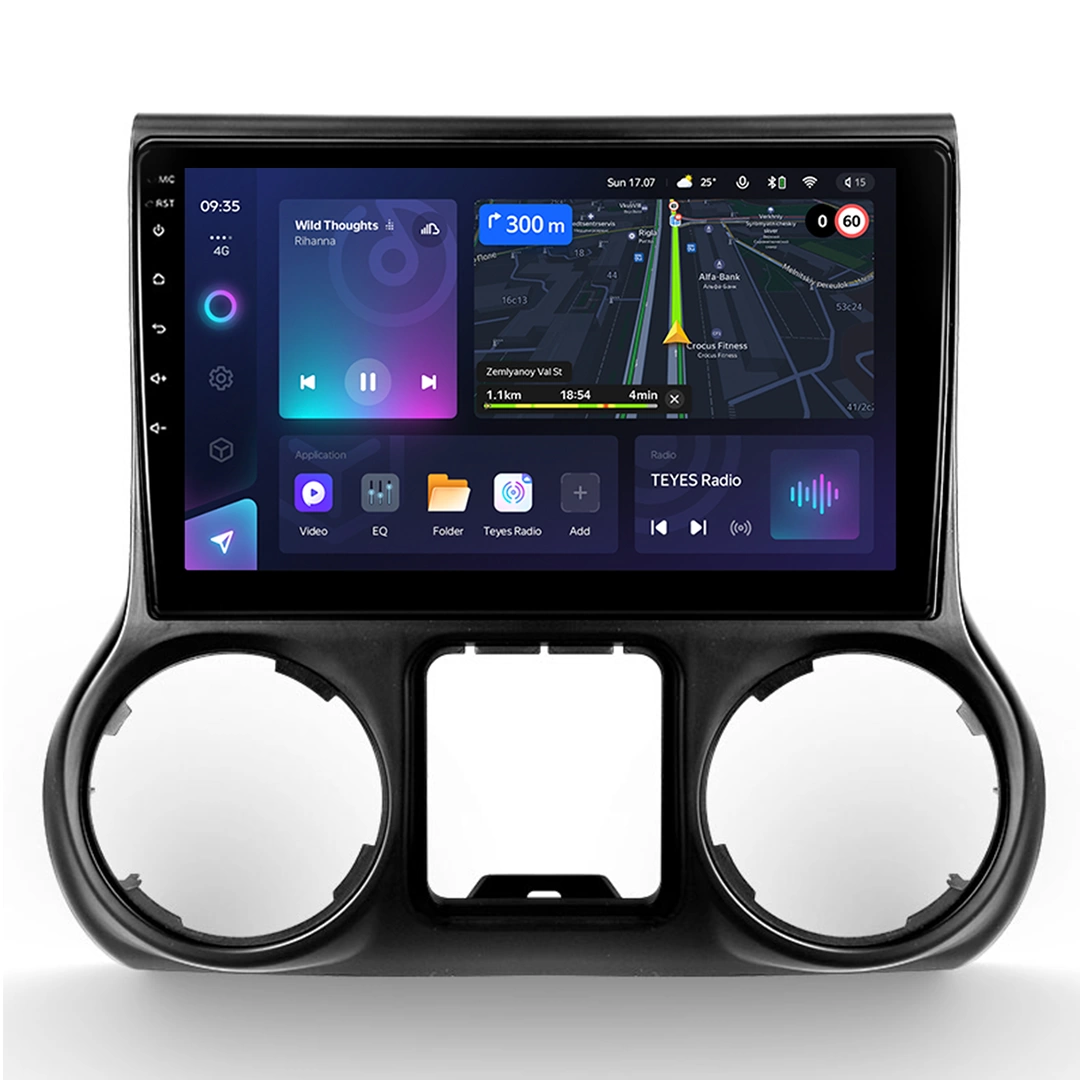 Navigatie Auto Teyes CC3L WiFi Jeep Wrangler 3 2010-2018 2+32GB 10.2" IPS Quad-core 1.3Ghz