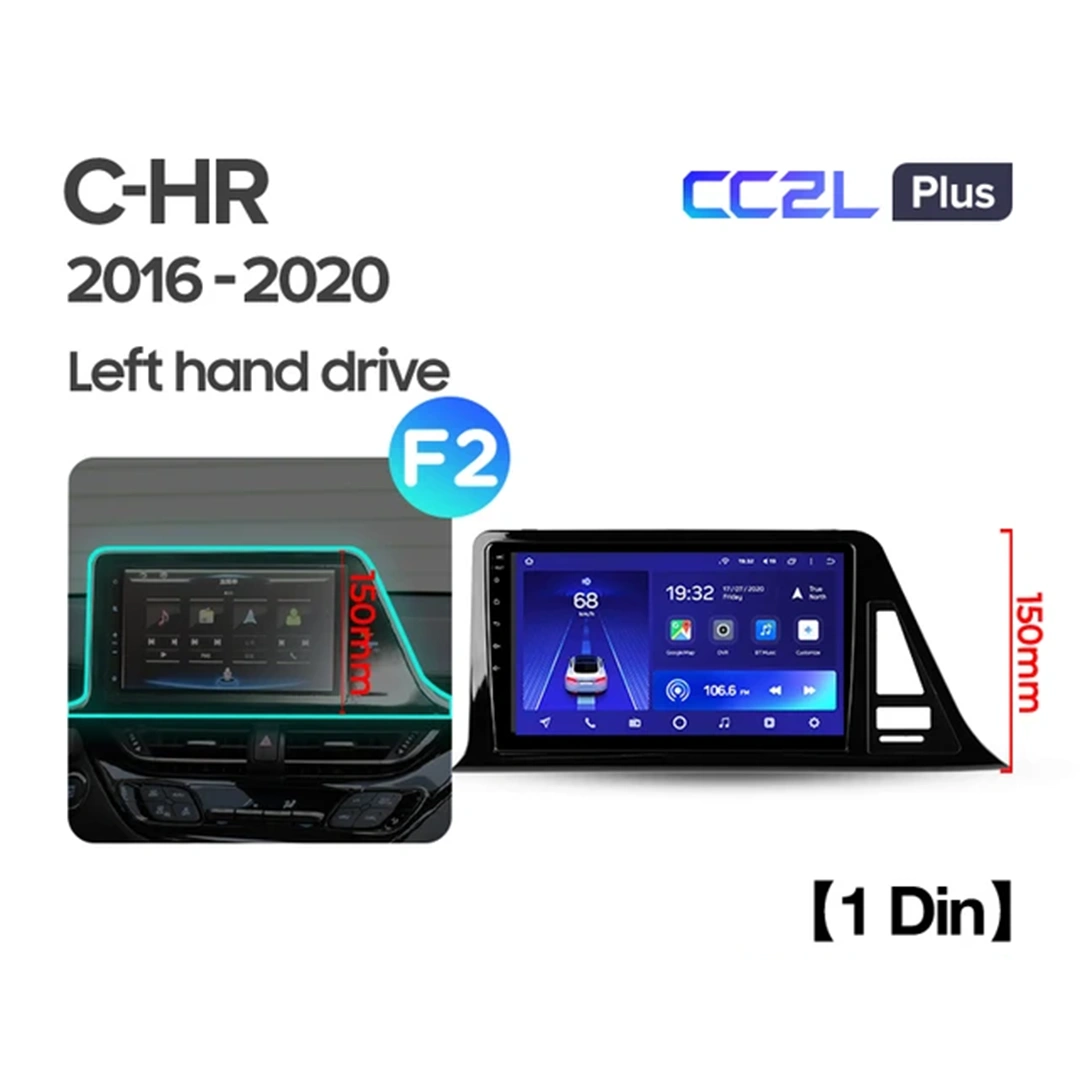 Navigatie Auto Teyes CC3L Toyota C-HR 2016-2023 4+64GB 9" IPS Octa-core 1.6Ghz, Android 4G Bluetooth 5.1 DSP - Varianta B - imagine 7