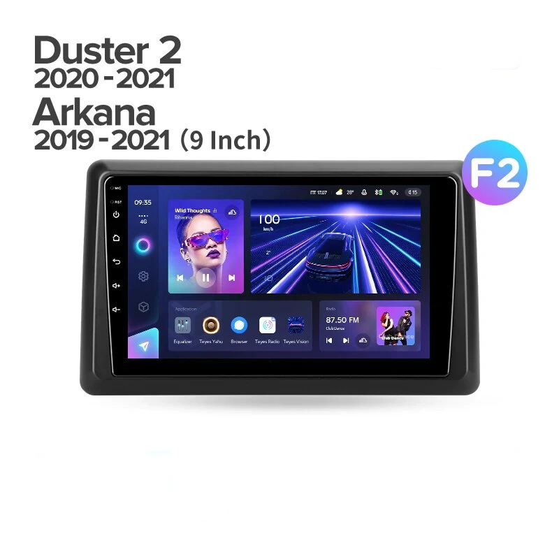 Navigatie Auto MOSS M2 Dacia Duster 2 2018-2021 4+64GB 10" IPS Octa-core 1.6Ghz, Android 4G Bluetooth 5.1 DSP - Varianta A - imagine 6