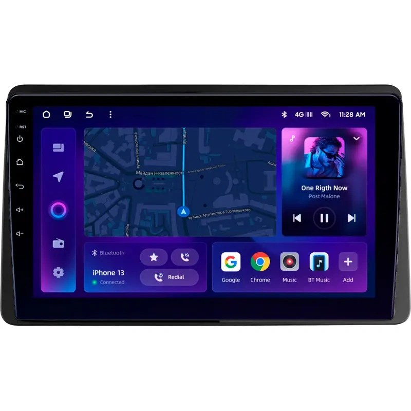 Navigatie Auto MOSS M2 Dacia Duster 2 2018-2021 4+64GB 10" IPS Octa-core 1.6Ghz