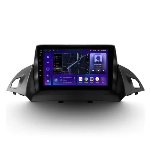 Navigatie Auto MOSS M2 Ford Kuga 2013-2019 4+32GB 9″ IPS Octa-core 1.6Ghz, Android 4G Bluetooth 5.1 DSP – Varianta A