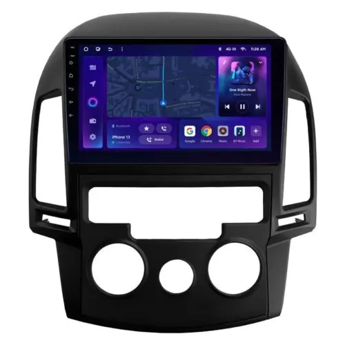 Navigatie Auto MOSS M2 Hyundai i30 2007-2012 4+64GB 9″ IPS Octa-core 1.6Ghz, Android 4G Bluetooth 5.1 DSP – Varianta B