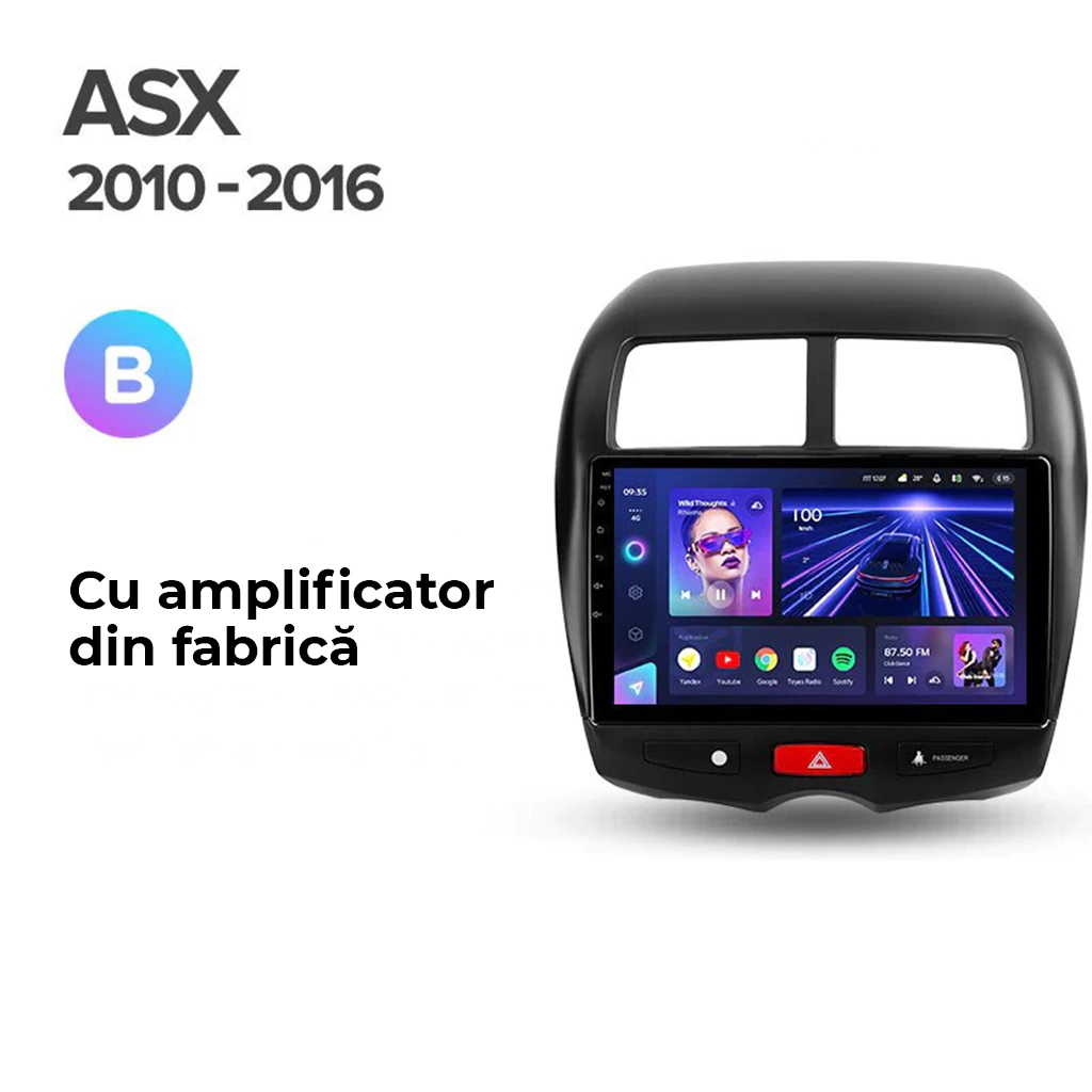 Navigatie Auto MOSS M2 Mitsubishi ASX 1 2010-2016 4+64GB 10" IPS Octa-core 1.6Ghz, Android 4G Bluetooth 5.1 DSP - Varianta B - imagine 7