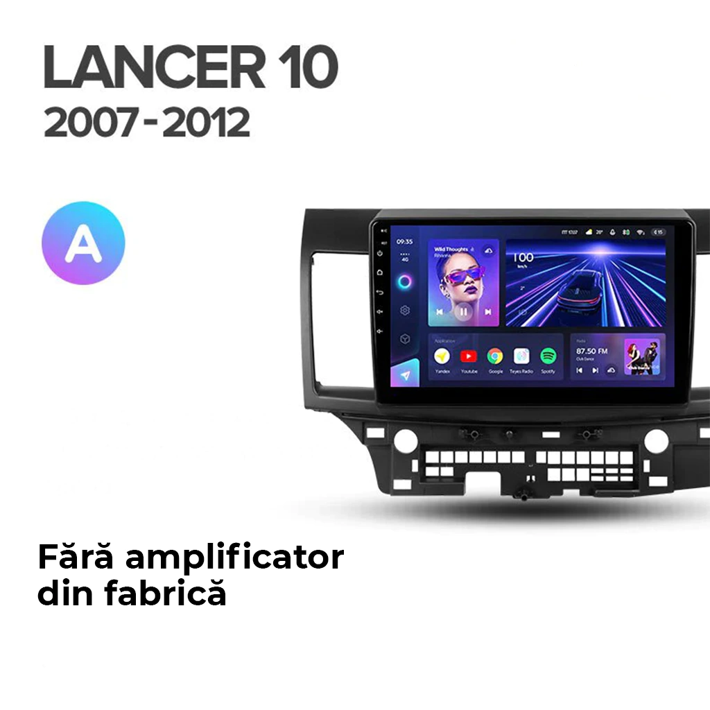 Navigatie Auto MOSS M2 Mitsubishi Lancer 9 2007-2010 4+64GB 10" IPS Octa-core 1.6Ghz, Android 4G Bluetooth 5.1 DSP - Varianta B - imagine 6