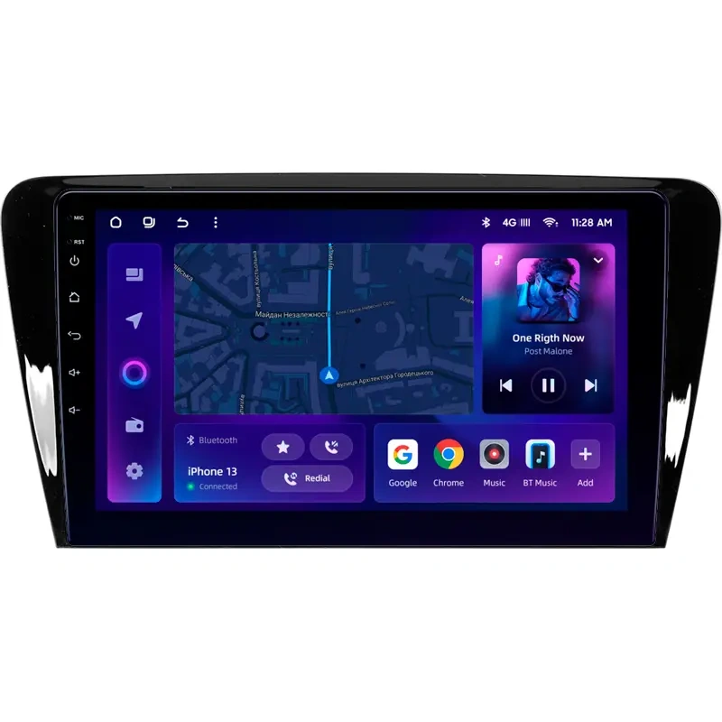 Navigatie Auto MOSS M2 Skoda Octavia 3 2013-2018 4+32GB 10" IPS Octa-core 1.6Ghz