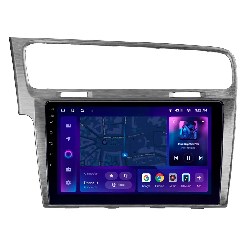 Navigatie Auto MOSS M2 Volkswagen Golf 7 2012-2020 4+64GB 10" IPS Octa-core 1.6Ghz