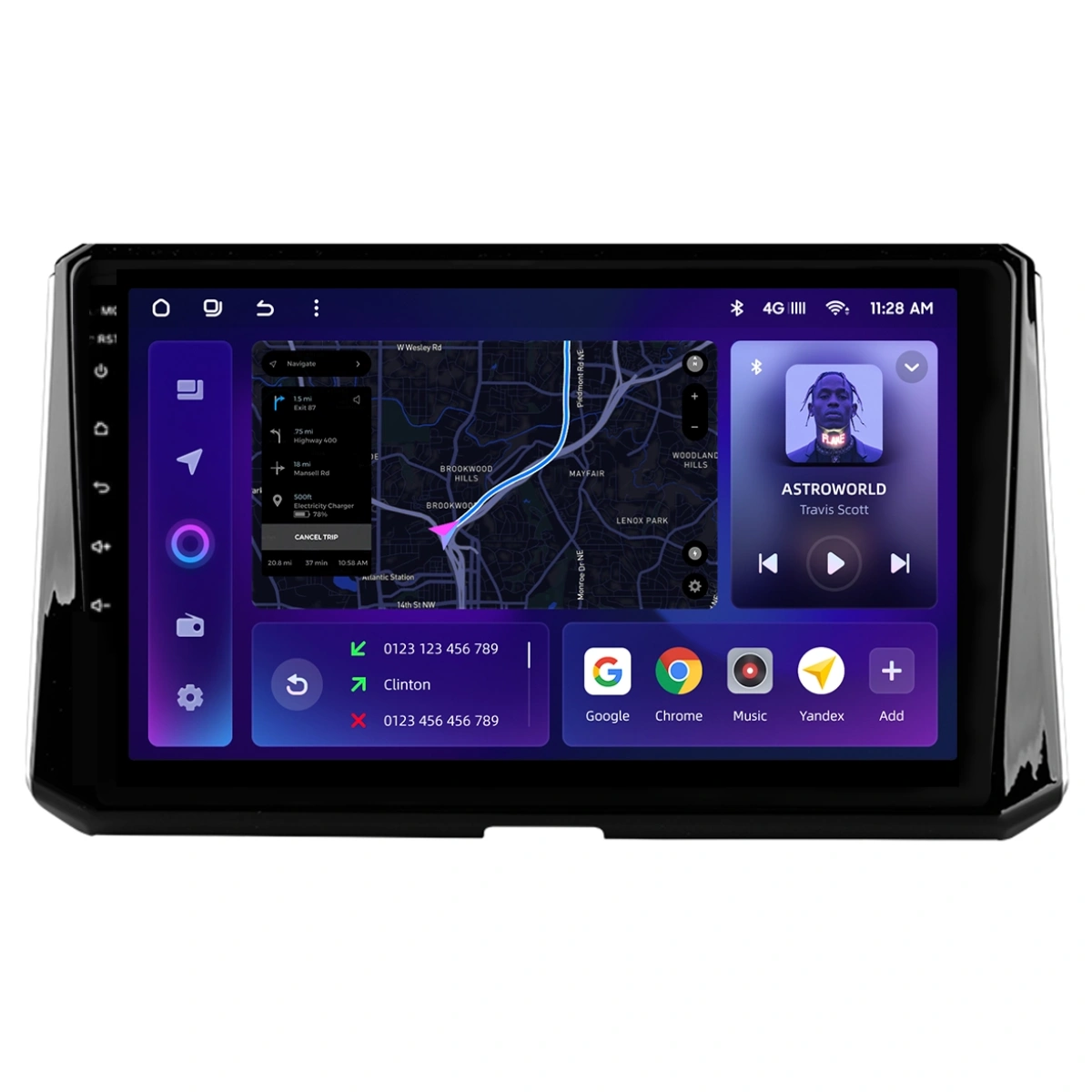 Navigatie Auto MOSS M2 Toyota Corolla 12 2018-2020 4+64GB 10" IPS Octa-core 1.6Ghz