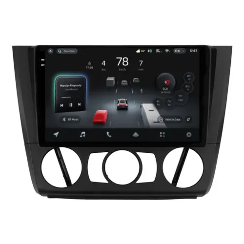 Navigatie Auto cu Asistenta AI Teyes CC4 PRO BMW Seria 1 E81 2004-2013 8+128GB 9.5″ QLED, Android 13, 5G, 7.1 DSP, CarPlay – Varianta A