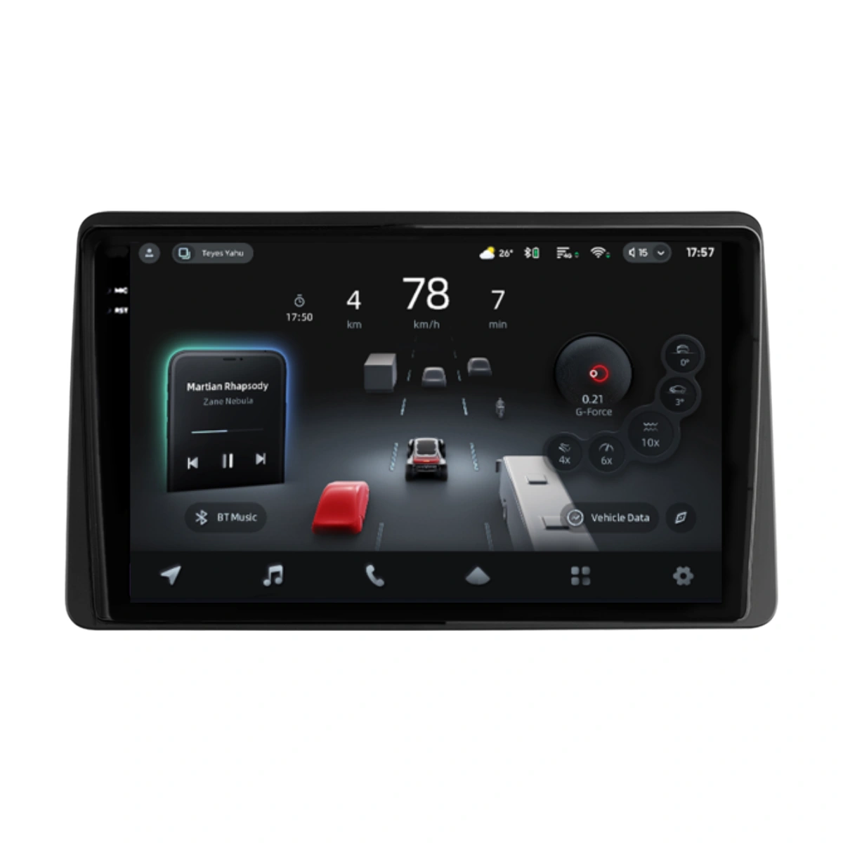 Navigatie Auto cu Asistenta AI Teyes CC4 PRO Dacia Duster 2 2018-2021 8+128GB 10.36" QLED