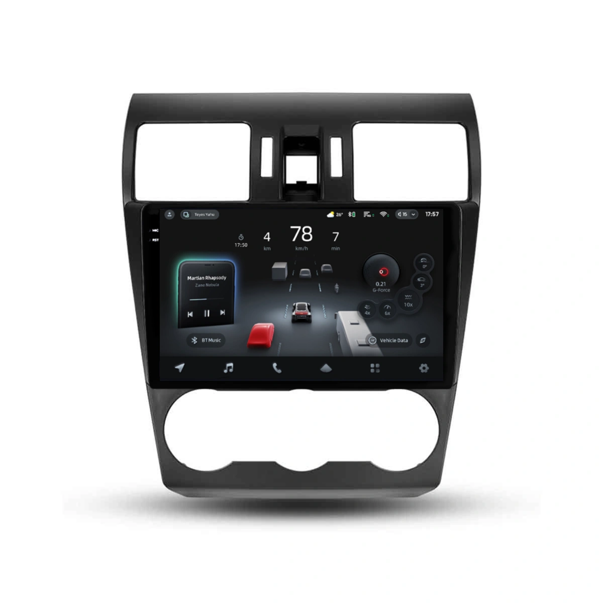 Navigatie Auto cu Asistenta AI Teyes CC4 PRO Subaru Forester 4 2012-2018 8+128GB 9.5" QLED