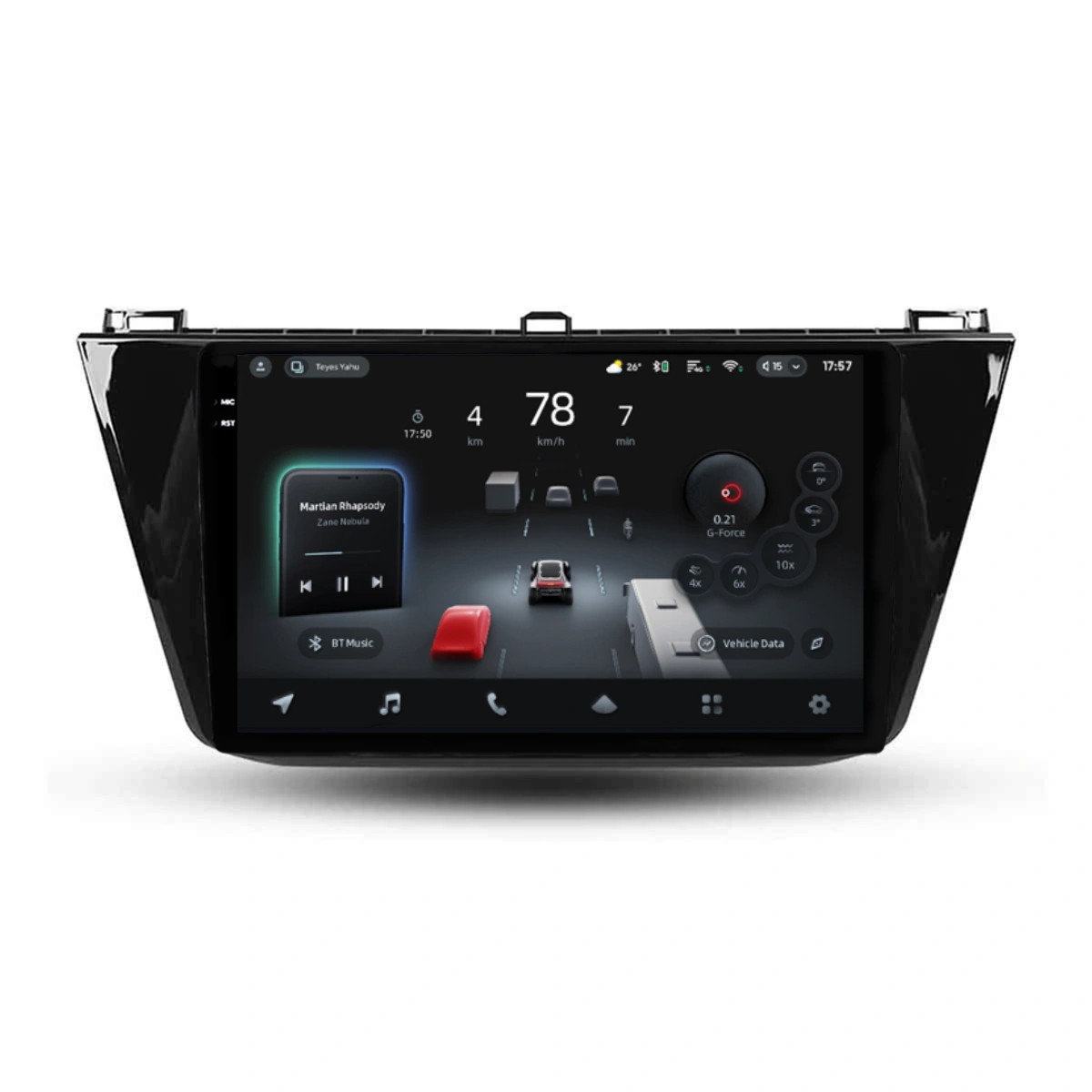 Navigatie Auto cu Asistenta AI Teyes CC4 PRO Volkswagen Tiguan 2 2016-2023 8+128GB 10.36" QLED