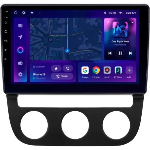 Navigatie Auto MOSS M3 Volkswagen Golf 5 2005-2010 4+32GB 10″ QLED Octa-core 2Ghz, Android 4G Bluetooth 5.1 DSP – Varianta C