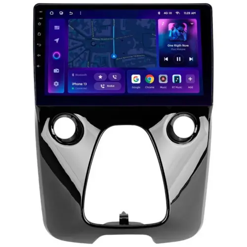 Navigatie Auto MOSS M3 Peugeot 108 2014-2021 4+32GB 10″ QLED Octa-core 2Ghz, Android 4G Bluetooth 5.1 DSP – Varianta A