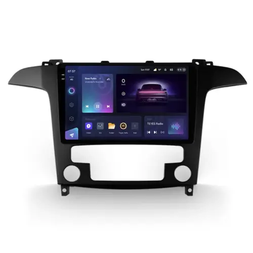 Navigatie Auto Teyes CC3 2K Ford S-MAX 2006-2015 6+128GB 9.5″ QLED Octa-core 2Ghz, Android 4G Bluetooth 5.1 DSP – Varianta B