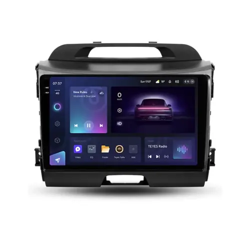 Navigatie Auto Teyes CC3 2K Kia Sportage 3 2010-2016 4+64GB 9.5″ QLED Octa-core 2Ghz, Android 4G Bluetooth 5.1 DSP – Varianta C