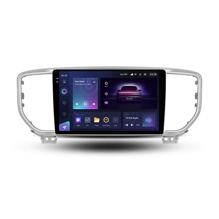 Navigatie Auto Teyes CC3 2K Kia Sportage 4 2016-2018 4+64GB 9.5" QLED Octa-core 2Ghz