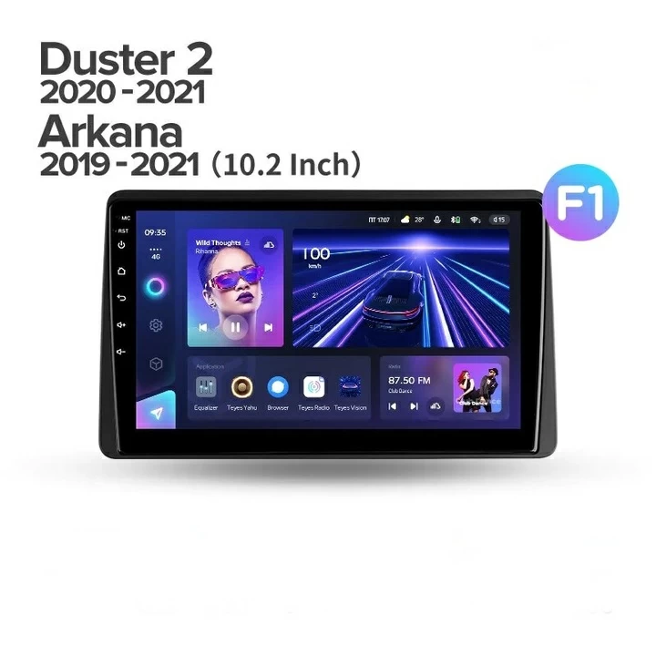 Navigatie Auto Teyes CC3 2K Dacia Duster 2 2018-2021 6+128GB 10.36" QLED Octa-core 2Ghz, Android 4G Bluetooth 5.1 DSP - Varianta B - imagine 6