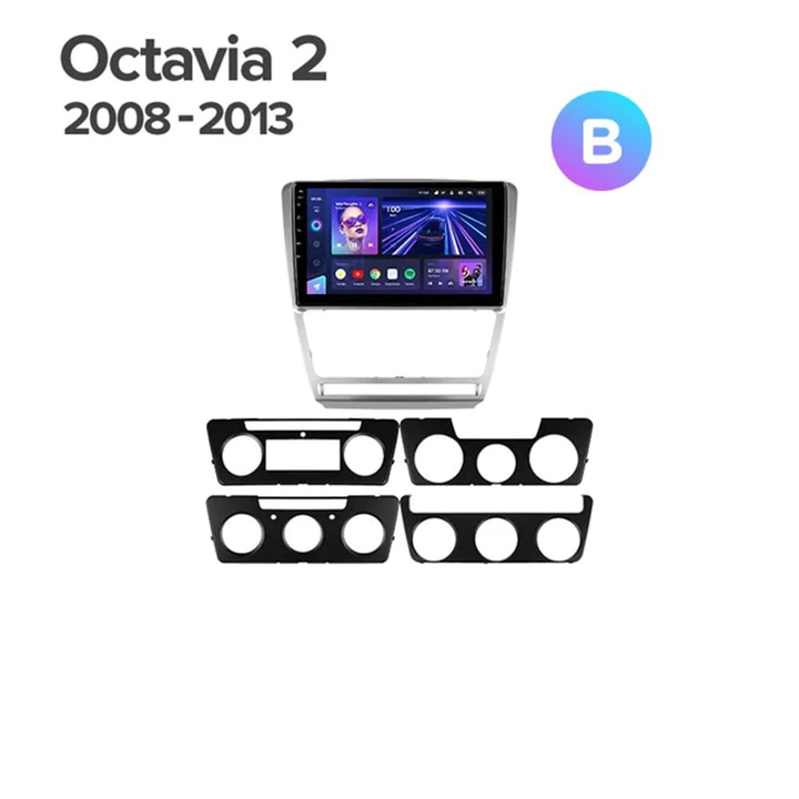Navigatie Auto Teyes CC3 2K Skoda Octavia 2 2004-2013 4+32GB 10.36" QLED Octa-core 2Ghz Android 4G Bluetooth 5.1 DSP - Varianta A - imagine 9
