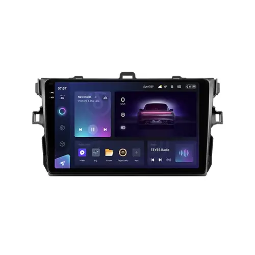 Navigatie Auto Teyes CC3 2K Toyota Corolla 10 2006-2013 4+64GB 9.5″ QLED Octa-core 2Ghz, Android 4G Bluetooth 5.1 DSP – Varianta B