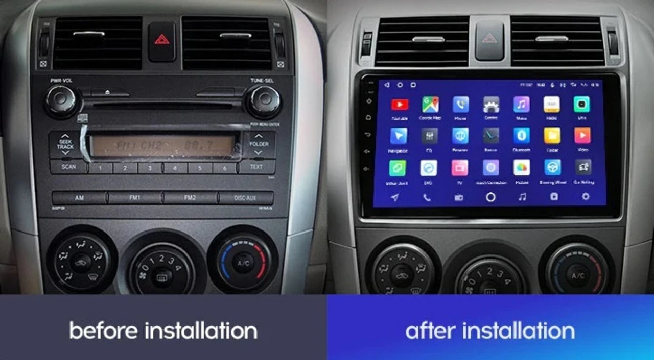 Navigatie Auto Teyes CC3 2K Toyota Corolla 10 2006-2013 6+128GB 9.5" QLED Octa-core 2Ghz, Android 4G Bluetooth 5.1 DSP - Varianta B - imagine 3