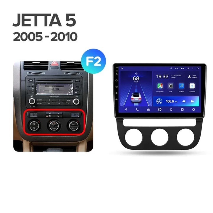 Navigatie Auto Teyes CC3 2K 360° Volkswagen Golf 5 2005-2010 6+128GB 10.36" QLED Octa-core 2Ghz, Android 4G Bluetooth 5.1 DSP - Varianta B - imagine 9