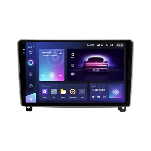 Navigatie Auto Teyes CC3 2K Peugeot 407 2004-2011 4+64GB 9.5″ QLED Octa-core 2Ghz, Android 4G Bluetooth 5.1 DSP – Varianta B