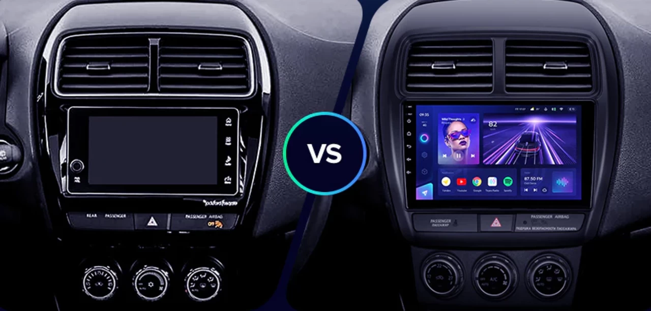 Navigatie Auto Teyes CC3 2K Mitsubishi ASX 2 2016-2023 4+32GB 9.5" QLED Octa-core 2Ghz Android 4G Bluetooth 5.1 DSP - Varianta A - imagine 3