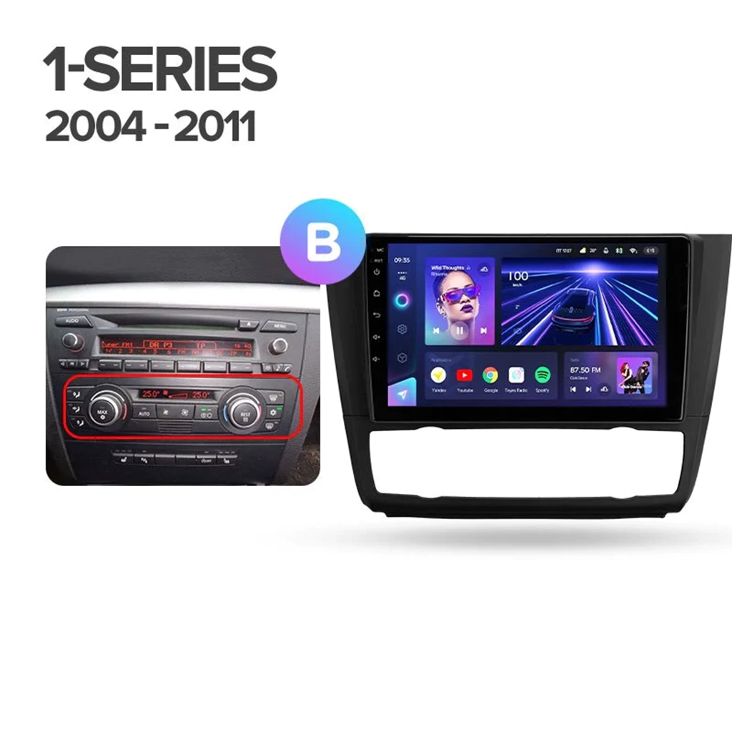 Navigatie Auto Teyes CC3L BMW Seria 1 E82 2004-2011 4+32GB 9" IPS Octa-core 1.6Ghz, Android 4G Bluetooth 5.1 DSP - Varianta A - imagine 7