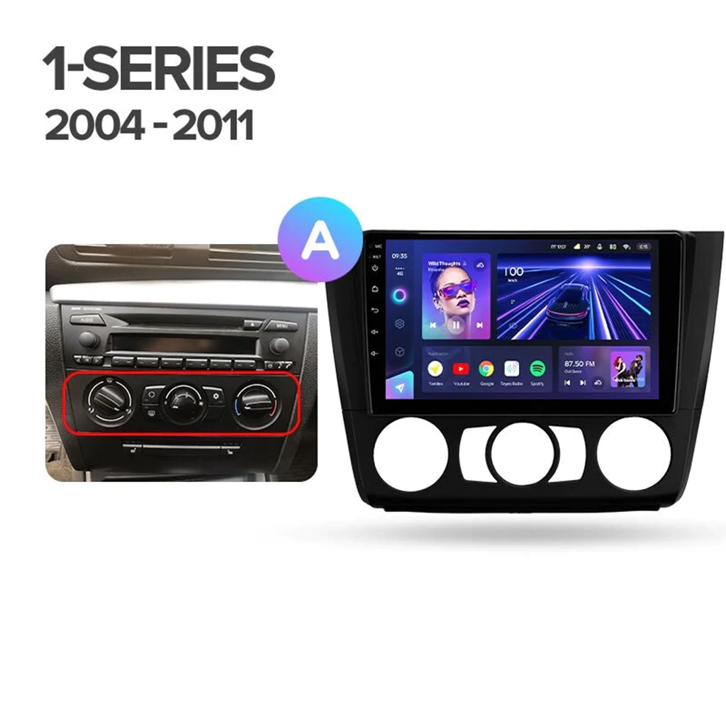 Navigatie Auto Teyes CC3L BMW Seria 1 E88 2004-2011 4+64GB 9" IPS Octa-core 1.6Ghz, Android 4G Bluetooth 5.1 DSP - Varianta A - imagine 6